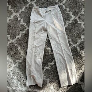 Calvin Klein Classic Fit Cream Trousers